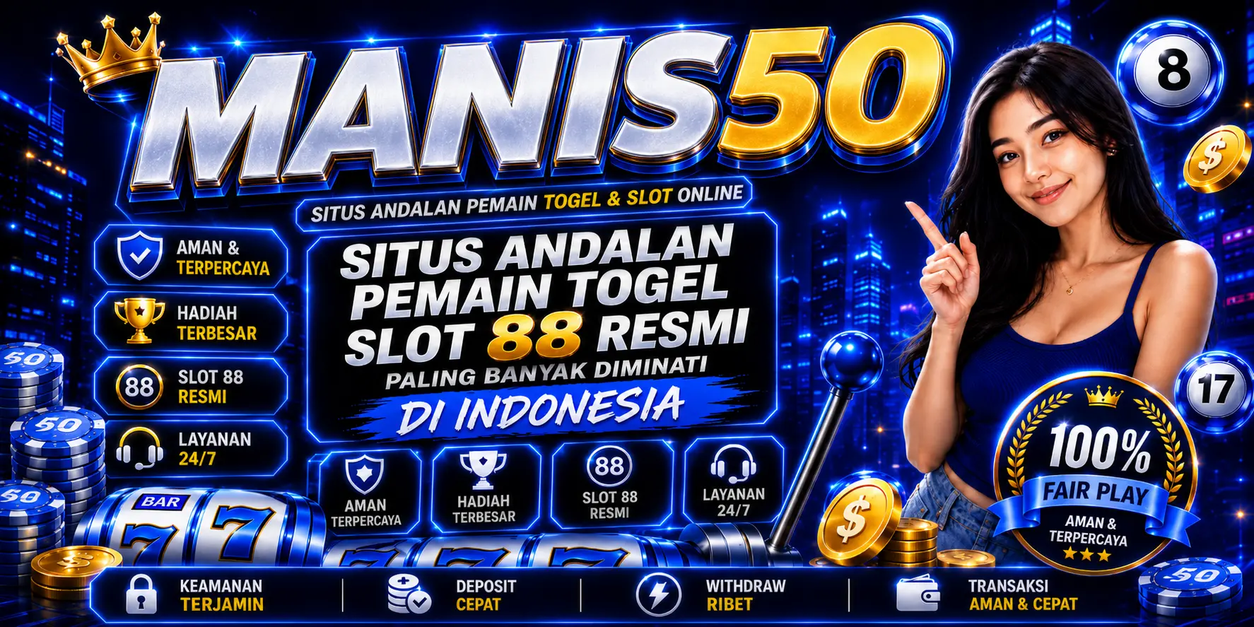 MANIS50 ﾒ Kerajaan Toko Permen Fantasi 50 Resep Kudapan Manis Pabrik Gula Premium Dan Koleksi Dessert Legendaris Bangun Surga Kuliner Terlezat